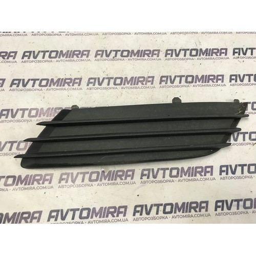 Решітка переднього бампера ліва Opel Astra H 2004-2007 375768702